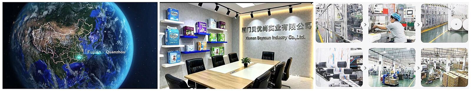 Beyasun Industrial Co.,Ltd productielijn van de fabrikant