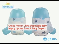 Goedkope prijs in China Eenmalige baby luiers