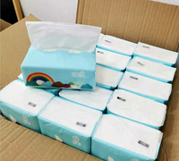 Custom logo papier 2 laag 3 laag gezicht servetten 1000 vellen tissue papier 800 vellen