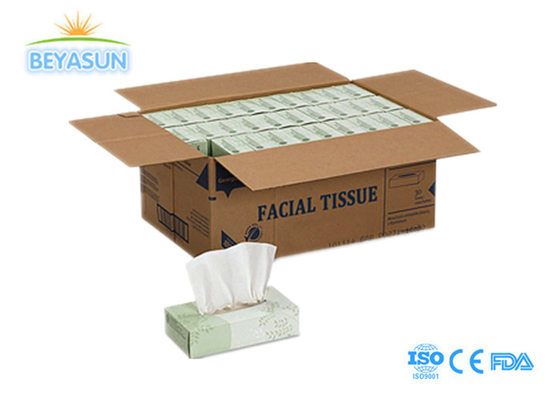 Ultrazacht geïmprimeerd weefsel 1/2/3Ply Virgin Pulp Printed Standard Boxed Facial Tissue Paper