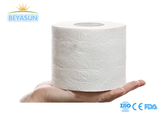 Fabriek Ultra Soft Toilet Tissue Paper Bulk Standard Rollen 3lagen badkamerpapierrol