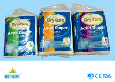 De droge Beschikbare Volwassen Luiers/Nappies van het Zorgmerk met het Hoge Absorptievermogen van de Vochtigheidsindicator met de Pluispulp Japan van de V.S. ondermijnen