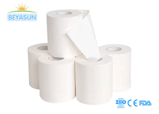 Persoonlijk ingepakte rol Huishoudelijk sanitair toiletdoek Hygiënisch groothandel Bamboe toiletpapier Voor badkamerpapier