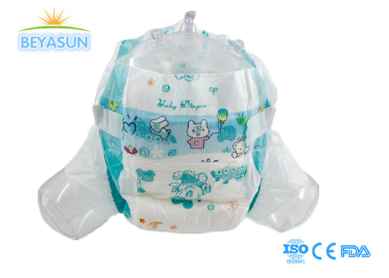 3D lekpreventie wegwerp luier voor baby's 16-18 pond hoge absorptie en zachtheid