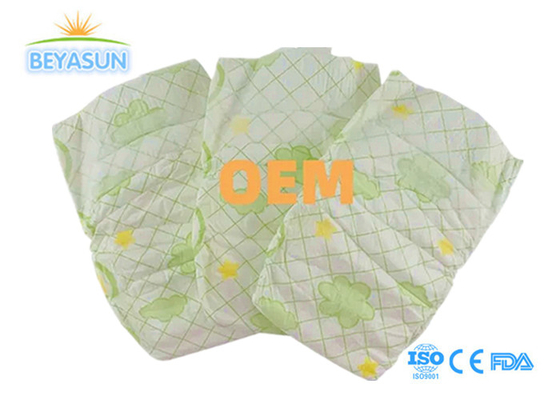 Fabriek Groothandel Wegwerp lage prijs baby luiers luiers op maat Leuke absorptie baby luiers
